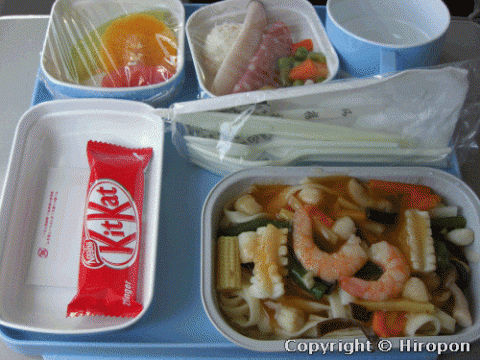 中国国際航空機内食（2008年5月5日）
