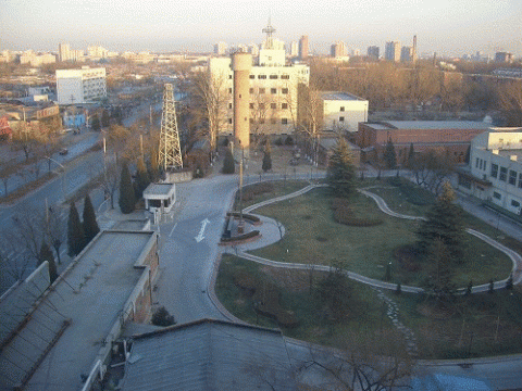 北京第二外国語学院の入り口