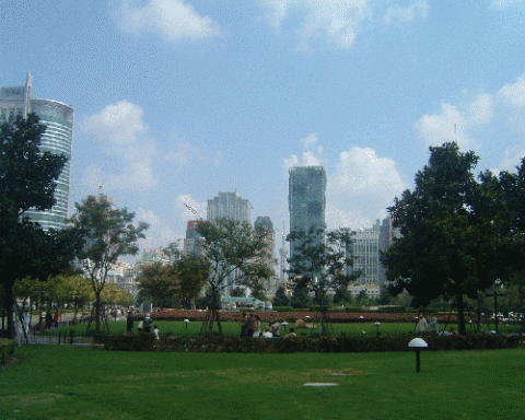上海の公園